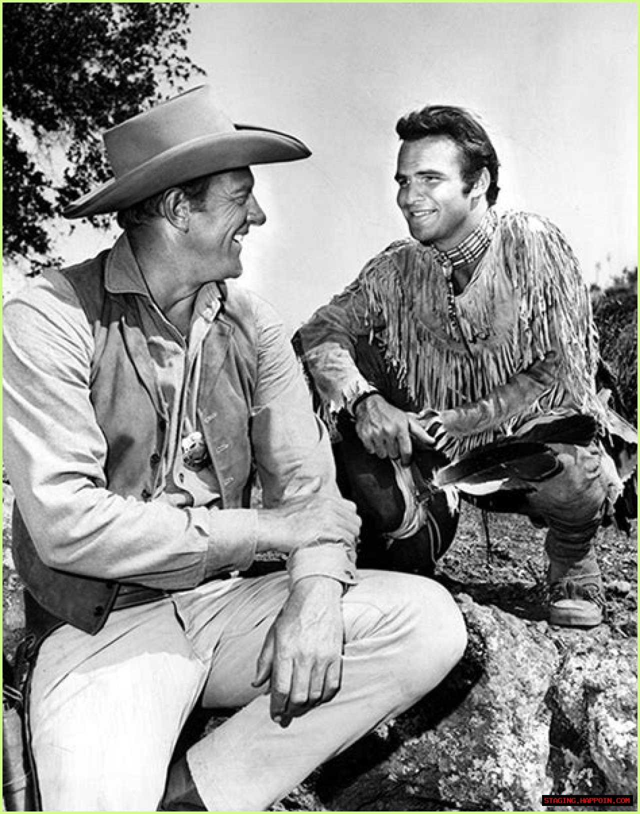 Did James Arness and Dennis Weaver get along?